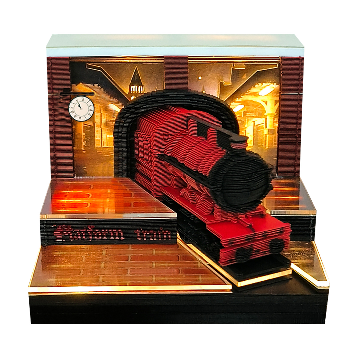 Gare du train rouge