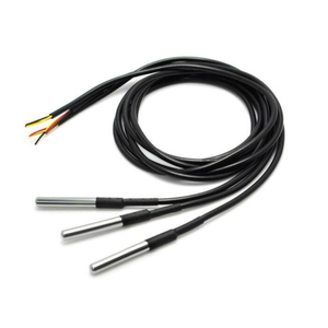 Barato resolución programable 1-Alambre de termómetro Digital DS18B20 Sensor de la sonda de temperatura para Arduino