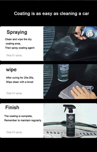 China Car Detailing Spray Wax SIO2 Increase Gloss Nano Coating Wax Easy to <strong>Use</strong> Hydrophobic Car <strong>Polish</strong> <strong>Use</strong> on Wet or Dry Surfaces - Product Image 6