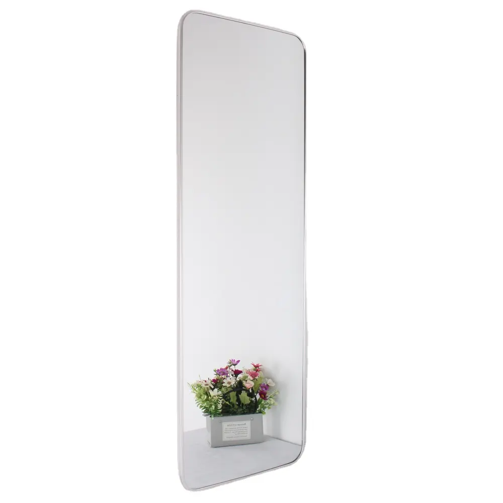 Etiqueta adesiva para espelho de parede, fácil de instalar, espelho para dormitório, espelho do banheiro, espelho decorativo para parede