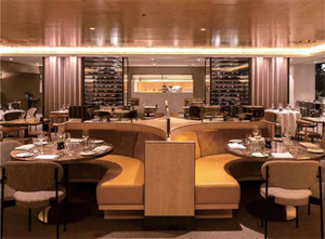 <span class=keywords><strong>Dallas</strong></span> Black Pu kulit vinil kayu lapis bagian dari kayu bingkai <span class=keywords><strong>Sofa</strong></span> restoran Booth - Product Image 4