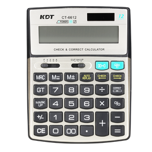 12-значный умный студенческий научный калькулятор с двумя CT-6612 питания для острых - Product Image 1