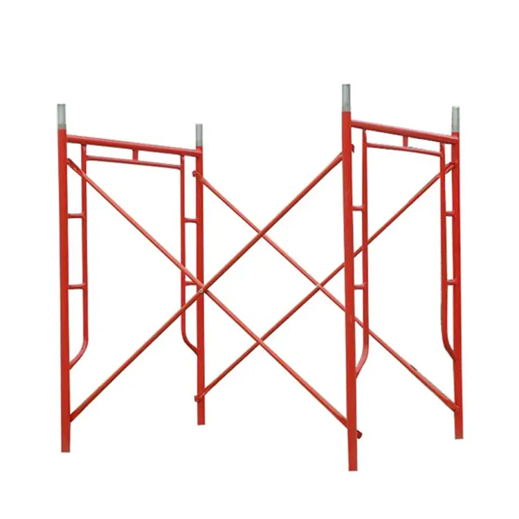 Produttore professionale verniciato/zincato A/Walk through Frame, scala/H Frame ponteggi andamios para construction