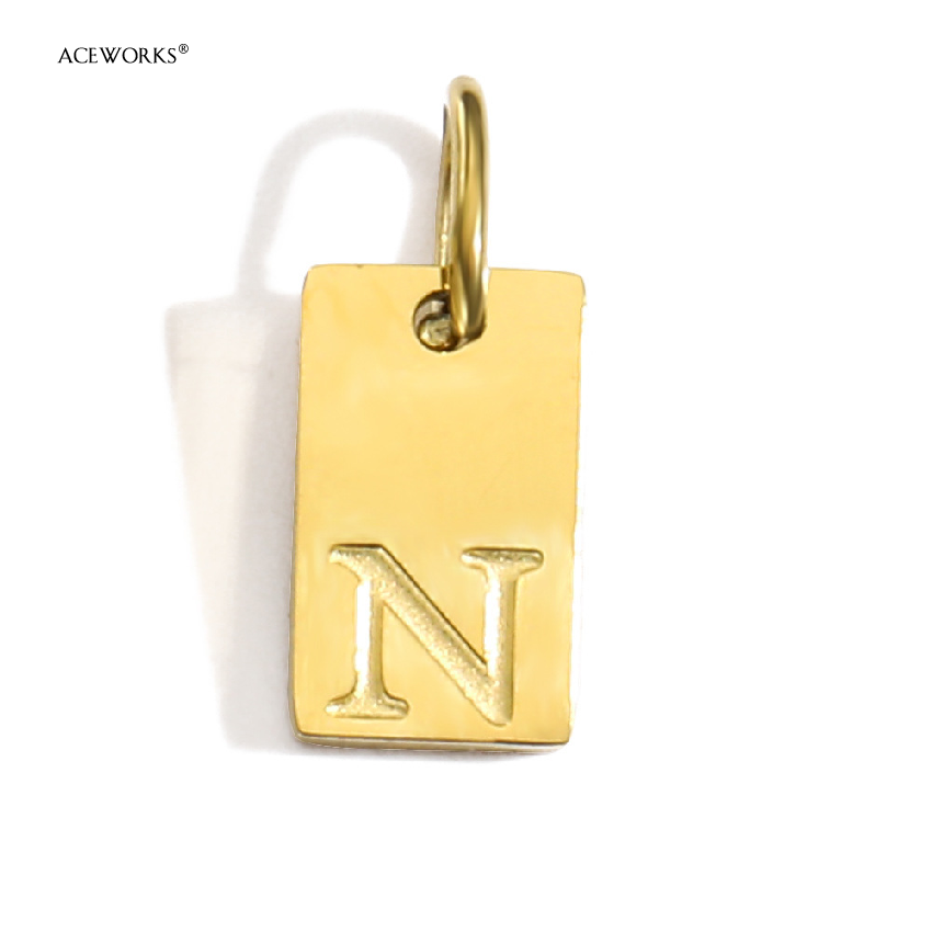 Etiqueta colgante Letra-N (1Cm*0.6Cm)