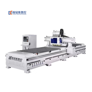 JYW-F4-1325 Multi-head <strong>CNC</strong> <strong>Router</strong> <strong>Auto</strong> <strong>Loading</strong> and <strong>Unloading</strong> Center Wood <strong>Routers</strong> for Milling&amp; Engraving - Product Image 1
