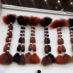 濡れて波状のない横毛バルクマジックカール<span class=keywords><strong>100</strong></span>% 生バージン人毛ディープウェーブヘアバルクブレーディング用カーリー水に露出