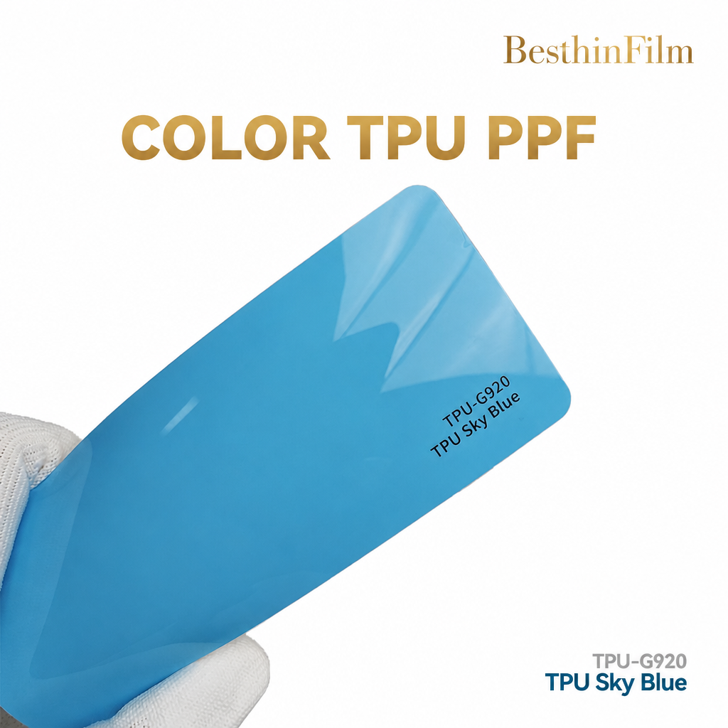 TPU azul cielo