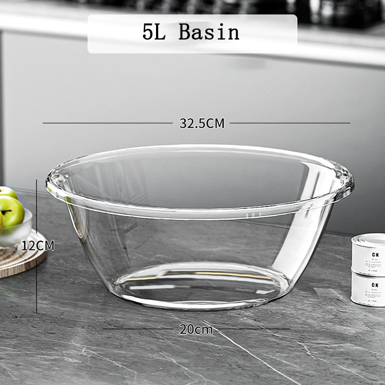 Grande bassine transparente