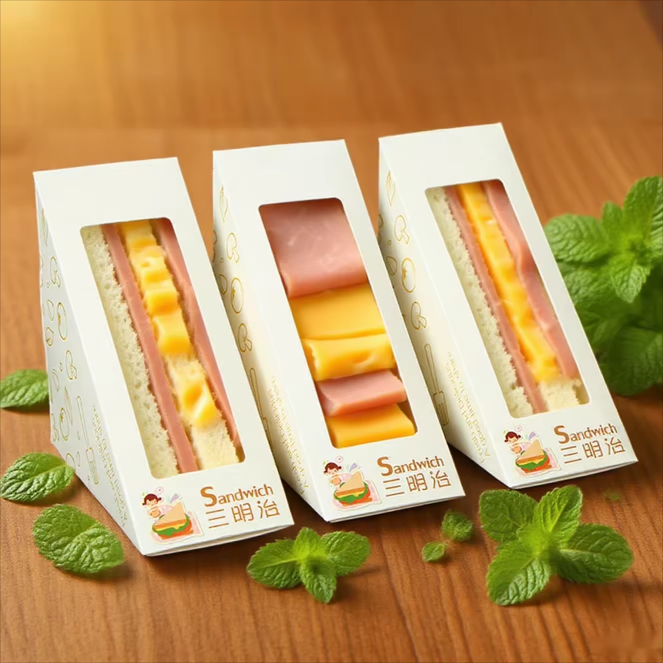 custom sandwich box