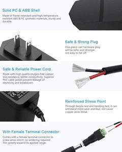 US <strong>Input</strong> Supply Outdoor 5V 3A <strong>Output</strong> <strong>Ac</strong> 12V 3A <strong>Dc</strong> Power <strong>Adapter</strong> for DC12V Security CCTV Camera - Product Image 5