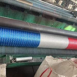 Tarım kullanımı yeşil ve beyaz mısır silaj yuvarlak balya makinesi <span class=keywords><strong>Net</strong></span> Wrap Hdpe Wrap
