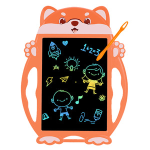 Özel 8.5 inç LCD yazı tahtası Set eğitim çizim oyuncaklar çocuklar için el yazısı uygulama karikatür Unicorn ayı plastik - Product Image 3