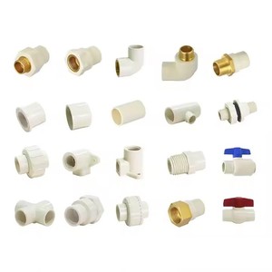 Factory ASTM2846 PVC Plumbing Tools <strong>Water</strong> Materials CPVC Pipes 3/4'' CPVC Pipe Connector Cream Color CPVC Pipe Fittings - Product Image 4