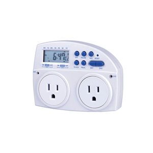 Interruttore Timer da cucina programmabile a 2 canali interruttore orario presa digitale - Product Image 1