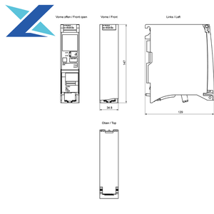 Profinet IoデバイスインターフェースモジュールET 200MP 6ES7155-5AA01-0AB0入力および出力 (Io) - Product Image 3