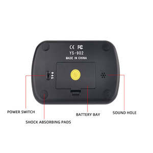 Nhựa Trung Quốc cờ vua đồng hồ hẹn giờ đi trò chơi đồng hồ với hình vuông có tính năng cờ vua đồng hồ kỹ thuật số - Product Image 4