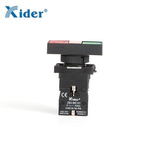 Interruttore a pulsante a doppio quadrato illuminato a DB2-EW8365/XB2-EW8365Direct