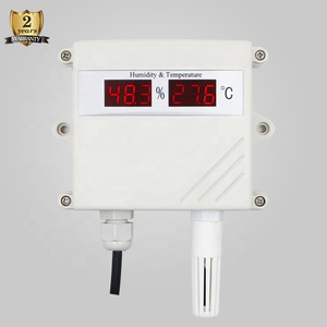 Sensor de monitoreo de sala de servidores LCD Medidor de temperatura y humedad digital Termómetro e higrómetro - Product Image 4