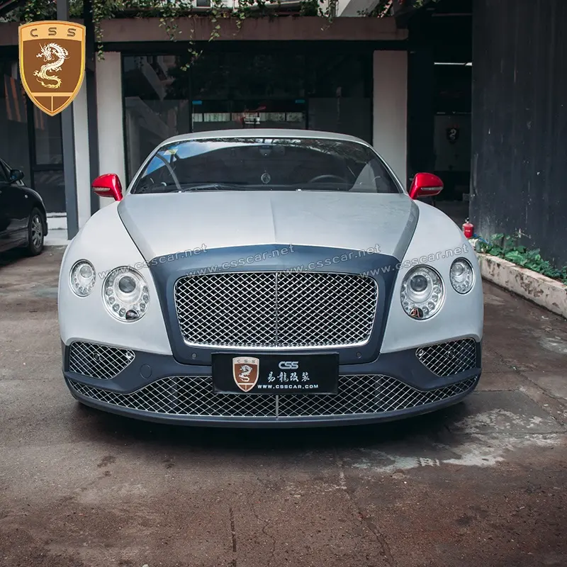 Bộ Chắn Bùn Cản Trước Bằng Sợi Thủy Tinh Mới Nhất Cho Bentley 2012 GT GTC Cập Nhật Lên 2017