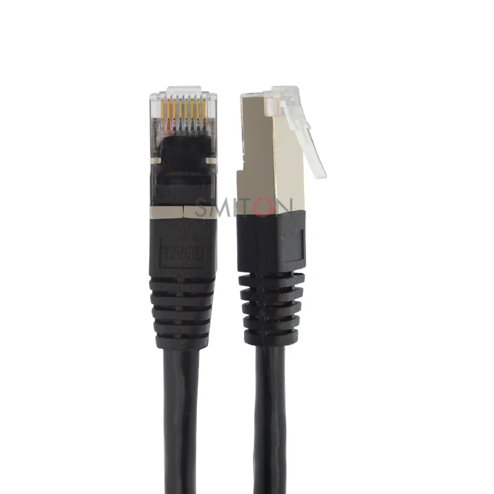 Cat5e Cat6 ftp sftp 24awg 26awg cavo patch rotondo rj45 cavo ethernet schermato rotondo cavo patch in rame 1m 2m 3m 5m 10m jumper