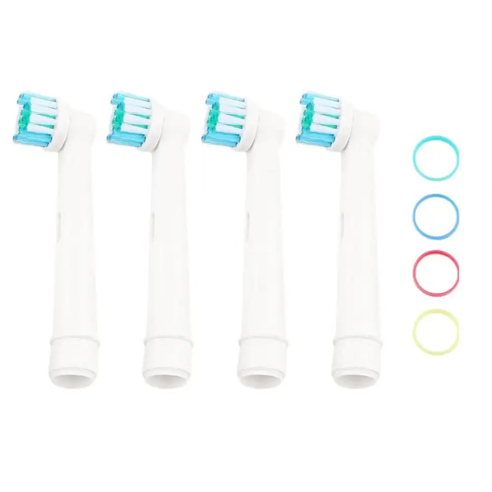 Electric Ultrasonic Clear Toothbrush Heads Soft Bristle Replacement Toothbrush Head For Oral B