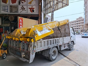 XUNDA pietra braccio accessori bundle lastra di carico contenitore di scarico pesante lastra caricatore doppio carrello elevatore
