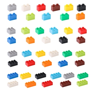 Juego de bloques de construcción montaje de construcción a granel montado en la pared educativo bloques de construcción de partículas pequeñas coloridas - Product Image 3