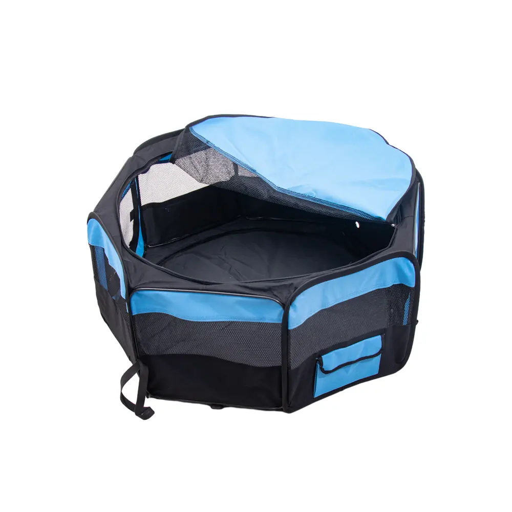 Atacado Pet Exercício Dobrável Canil Barraca Removível Indoor Outdoor Cat Dog Playpen Portátil Pet Play Canetas gaiola do cão