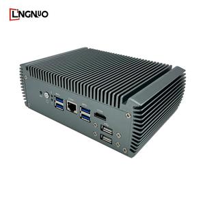 Mini Fanless Industrial Firewall Router 6 LAN Ports Intel i5-6200U Processor Networking <strong>Device</strong> Industrial <strong>Computer</strong> Accessories