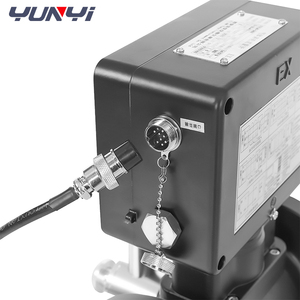 Medidor de flujo de gas digital a prueba de explosiones Medidor de flujo de turbina Lwq Igtm Lpg Sensor electrónico con salida de pulso