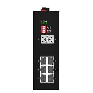 8 Port Dual Fiber POE <strong>Network</strong> 100Mbps <strong>of</strong> Communication Equipment Ethernet Switch - Product Image 2