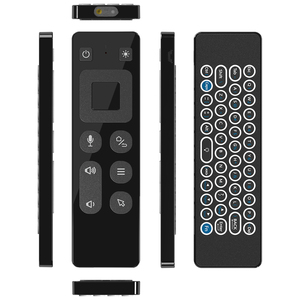 Giroscopio inalámbrico con Control de voz T9 Air Mouse, juego de aprendizaje IR de 2,4 GHz, miniteclado remoto inteligente para Android TV Box Tablet PC - Product Image 1