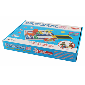 Elettronica blocchi di costruzione scienza esperimento di scienza del circuito mattone esperimento di fisica per bambini mattoni elettronici solari - Product Image 5