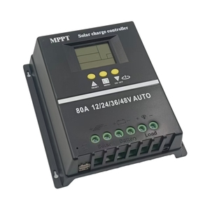 Hot Sale <span class=keywords><strong>PWM</strong></span> MPPT Solar laderegler 60A 80A 100A 12V/24V/36V/48V Off Grid Solar panel <span class=keywords><strong>Controller</strong></span> <span class=keywords><strong>USB</strong></span>-Ausgang 5V/2A