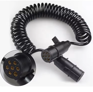 Özelleştirilebilir OEM/ODM elektrik teli M12 havacılık Spiral kablo dikiz kamera uzatma tel koşum için