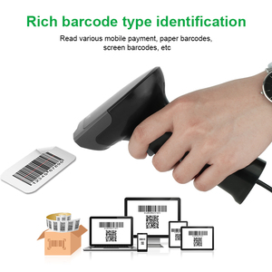 ワイヤレスBracode Scanner 2d Bracode Scanners Android 1dバーコードリーダー用シガレットケースデータマトリックス - Product Image 5