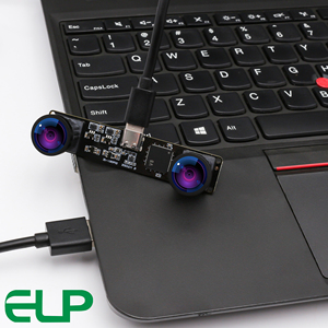 ELP 4MP çift Lens senkronizasyon USB kamera geniş açı 120 derece 1080P 60fps 3D Stereo dürbün USB kamera modülü bilgisayar için - Product Image 6