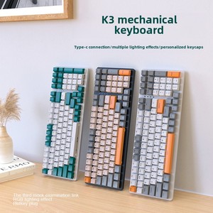Free Wolf K3 RGB Backlit Mechanical 980 Game 100 <strong>Keys</strong> <strong>Customized</strong> E-Sports USB Office Game <strong>Computer</strong> - Product Image 4