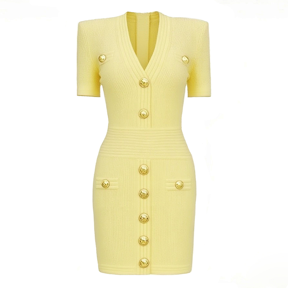 Giallo chiaro corto