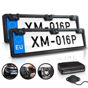 Eu Frame Camera Front and Rear Side View Camera Not Include Monitor System Wireless Car <strong>Reverse</strong> 6 Probes <strong>Sensor</strong> Visible Radar - Product Image 2