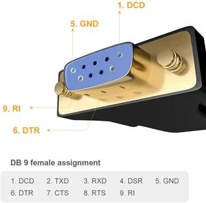 Di qualità del Hight USB di Tipo C a RS-232 Seriale Cavo Adattatore con PL2303 Chip RS232 DB9 Femmina del Convertitore Dell'adattatore del Cavo - Product Image 5