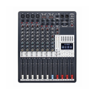 New Trending Product <strong>Audio</strong> Mixer Channel Professional Mixing Console with 2.8 Inch Large Blue Light Liquid Crystal Display - Product Image 4