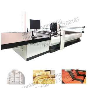 Otomatik çok katmanlı Gerber halı kesici makinesi kot kumaş kesme makinesi güneşlikler kumaş kesme makinesi PVC kumaş kesici - Product Image 4