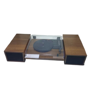 No Third Party Factory Made DirectlyDecorative LP Vinyl Player Retro Turntable 3-speed Bluetooth Turntable with Speaker - Product Image 1