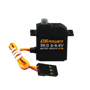 มอเตอร์แกนเหล็ก PWM 5KG 9g มอเตอร์เซอร์โวขนาดเล็กสำหรับหุ่นยนต์สุนัขหุ่นยนต์เดสก์ท็อปเซอร์โวมอเตอร์โช้คอัพ DS-S009B เซอร์โวขนาดเล็ก - Product Image 2