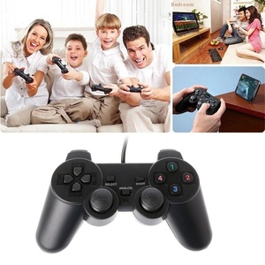 Factory Wholesale Dual Gamepad PC <strong>Controller</strong> <strong>USB</strong> Single Vibration Wired Joystick for PC Two-Player <strong>Game</strong> PC Gaming P2 Appearance