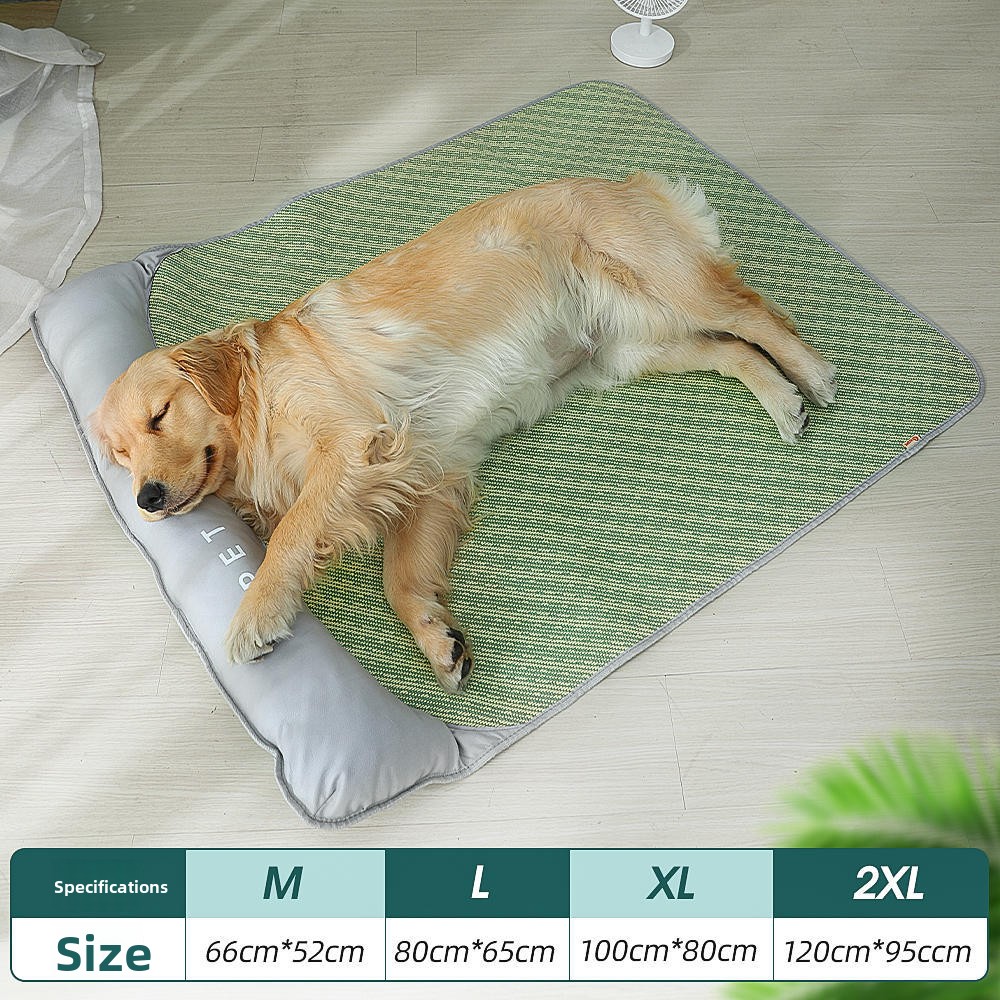 Super rectangular pillow mat-Gray