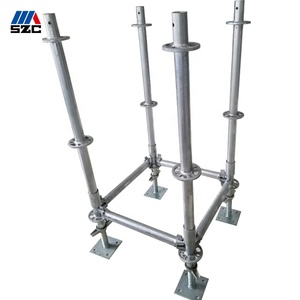 Multifuncional Tamanhos Padrão Ringlock Andaimes utilizados na Construção