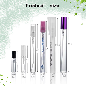 無料サンプル2ml 3ml 5ml 8ml 10ml 15ml香水管ガラス香水バイアル包装ミニ香水サンプルスプレーボトル - Product Image 5