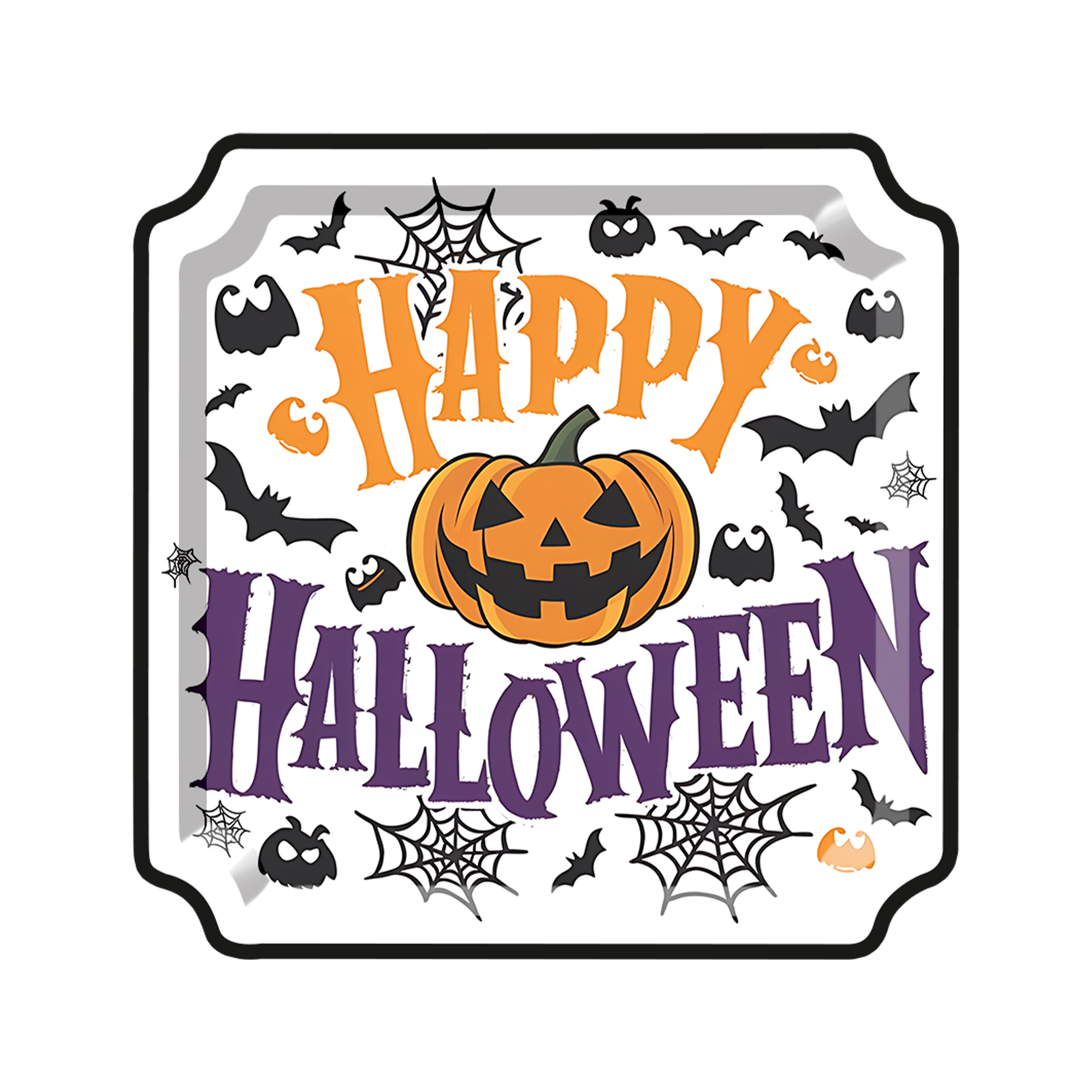 Plato de papel de 10.5 pulgadas * 8 unidades